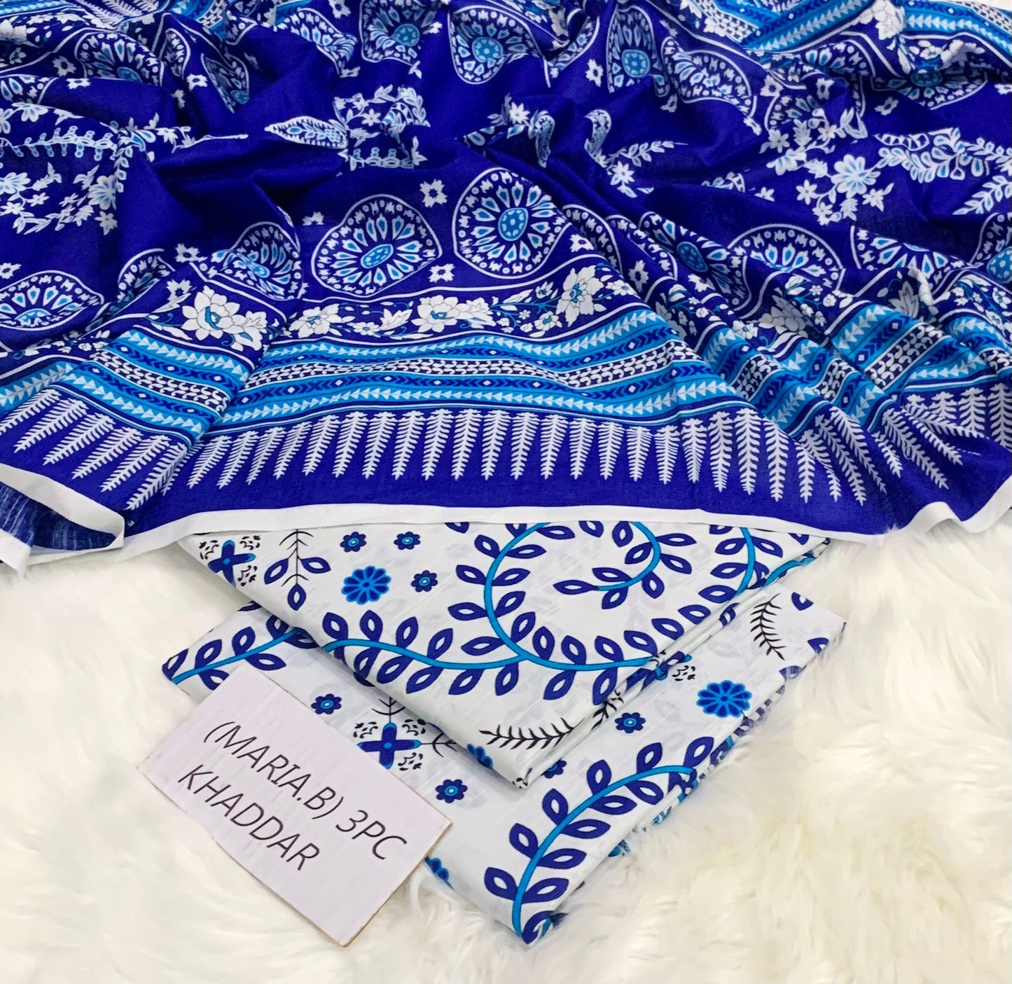 Maria B khaddar 3 piece