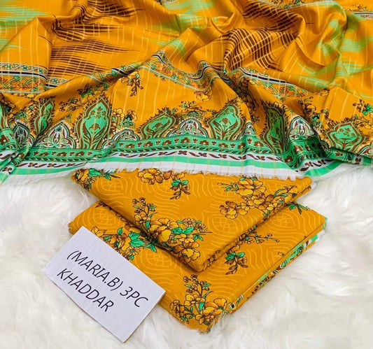 Maria B khaddar 3 piece