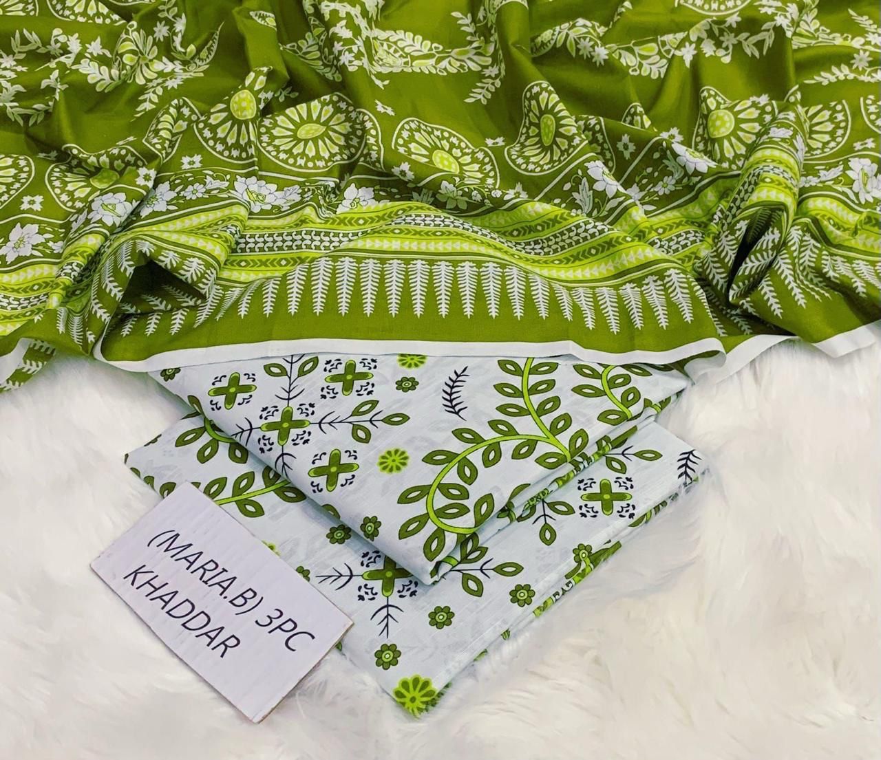 Maria B khaddar 3 piece